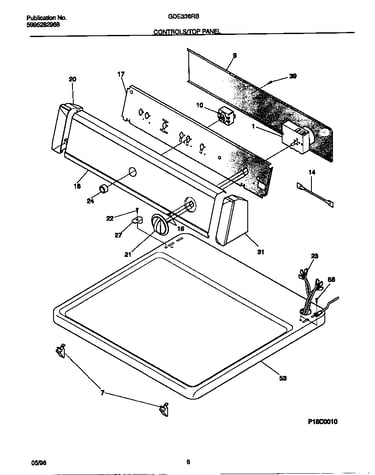 Controls/top panel