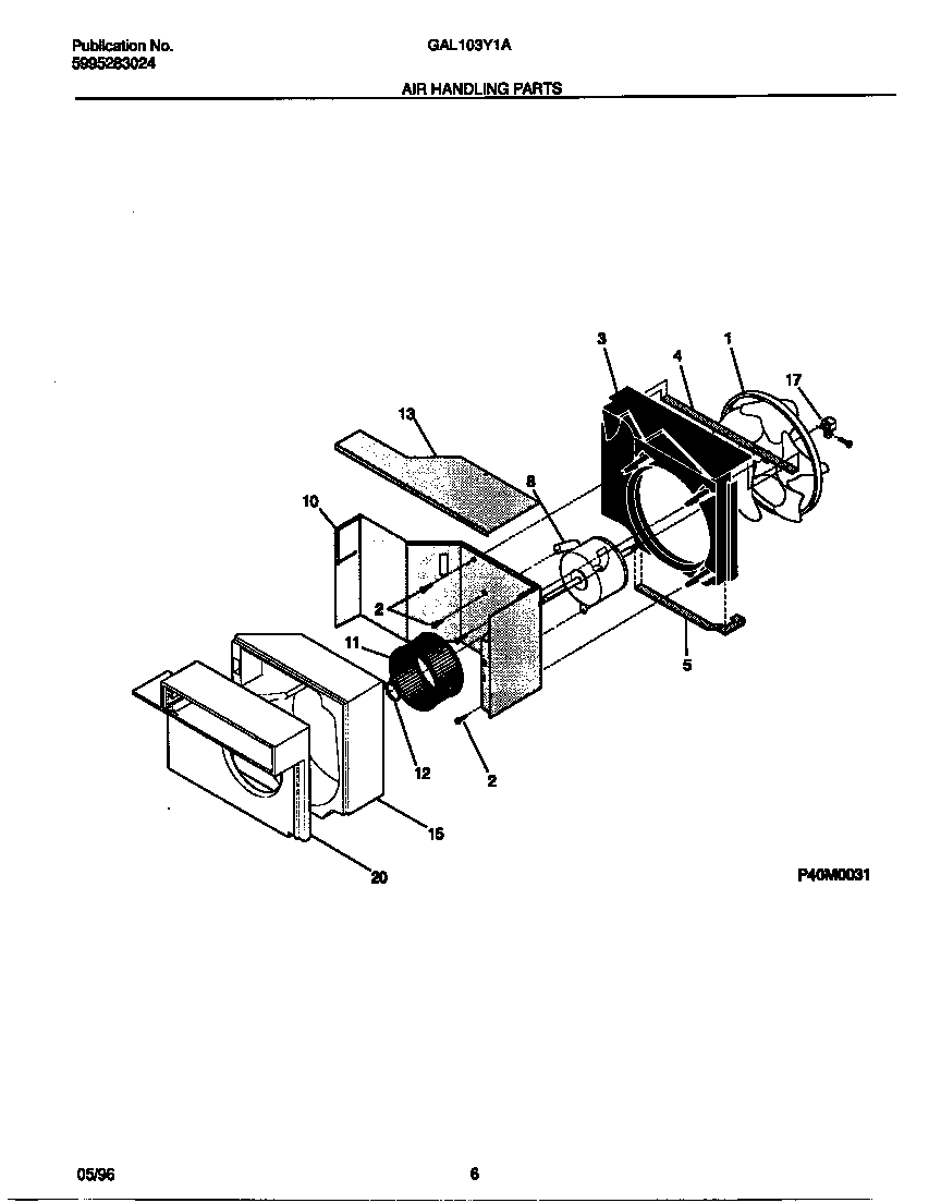 Air handling parts