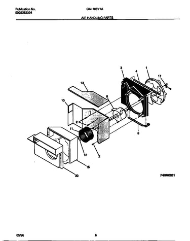 Air handling parts