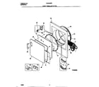 Gibson GDG546RBS2 front panel/lint filter diagram