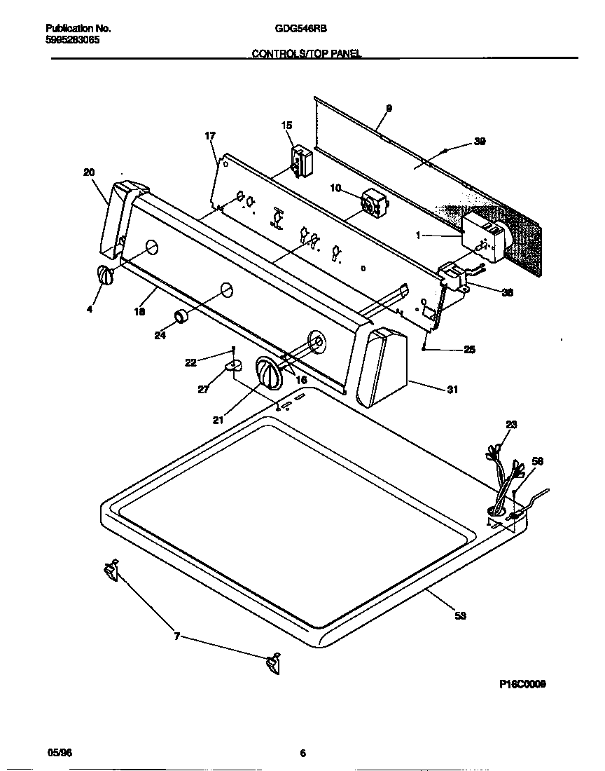 CONTROLS/TOP PANEL