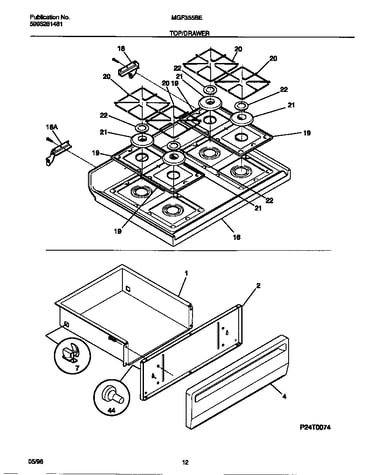 Top/drawer