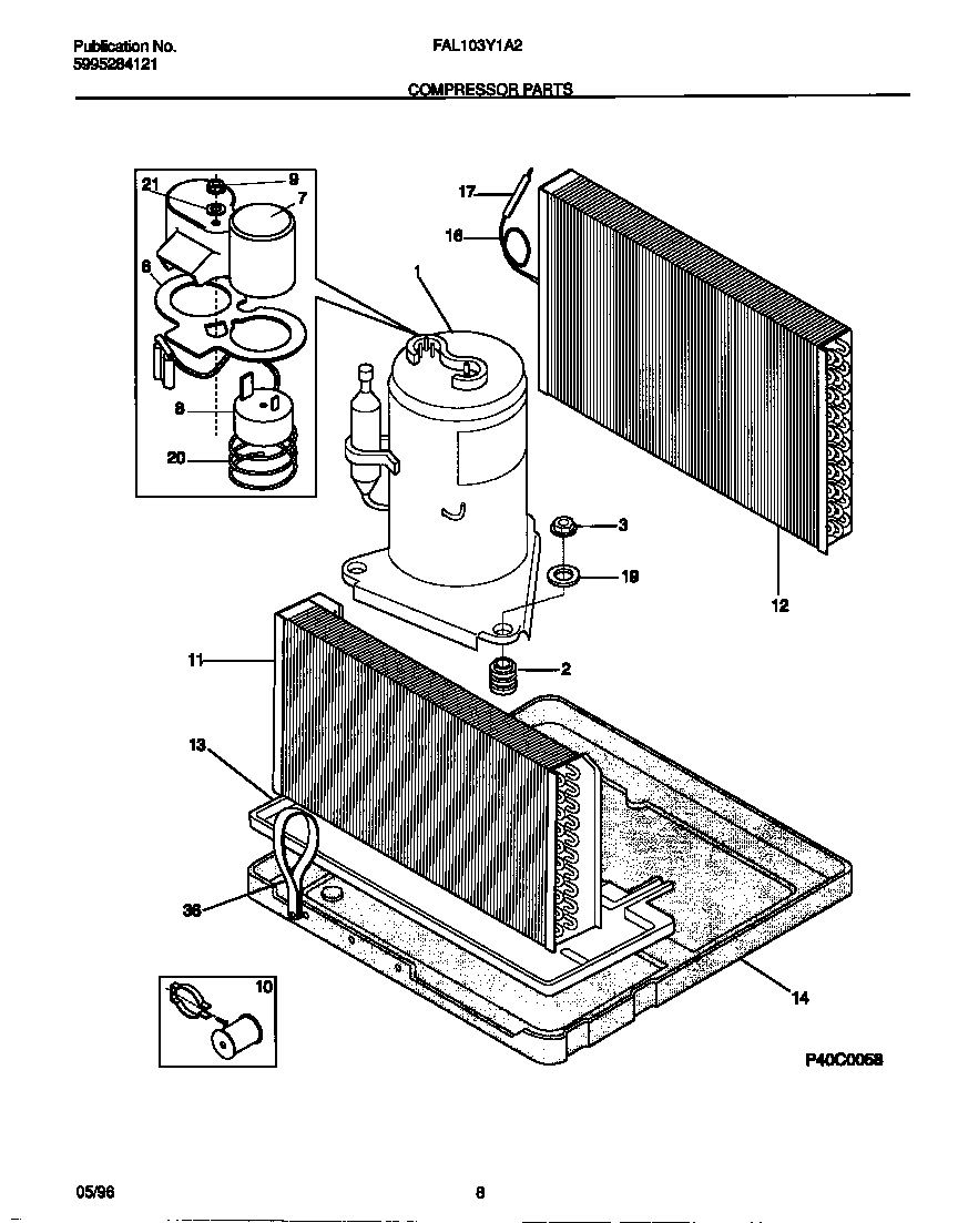 Compressor parts