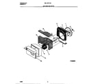 White-Westinghouse WAL103Y1A2 air handling parts diagram