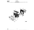 White-Westinghouse WAL123Y1A3 air handling parts diagram