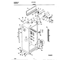 Universal/Multiflex (Frigidaire) MRT16PNED0 cabinet diagram