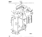 Frigidaire FRT21LRCW3 cabinet diagram