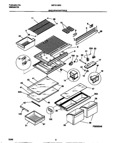 Shelves/controls