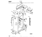Frigidaire FRT16RSCW3 cabinet diagram