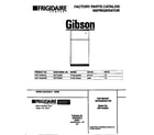 Gibson GRT16QNCW2 cover diagram