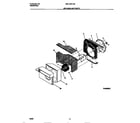 White-Westinghouse WAL106Y1A2 air handling parts diagram