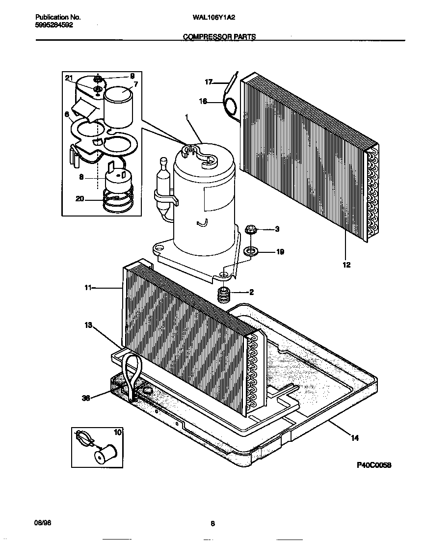 Compressor parts