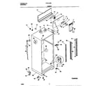 Frigidaire FRT21QRCD3 cabinet diagram