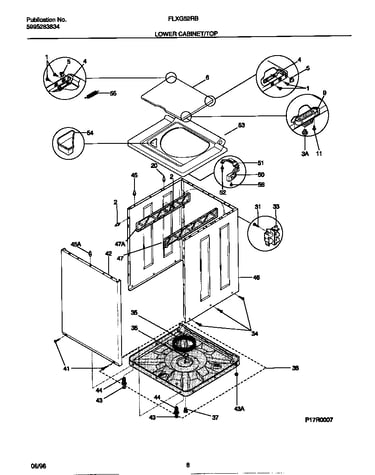 Lower cabinet/top