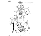 Frigidaire FLXG52RBS2 spin tub/motor diagram