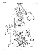 Spin tub/motor
