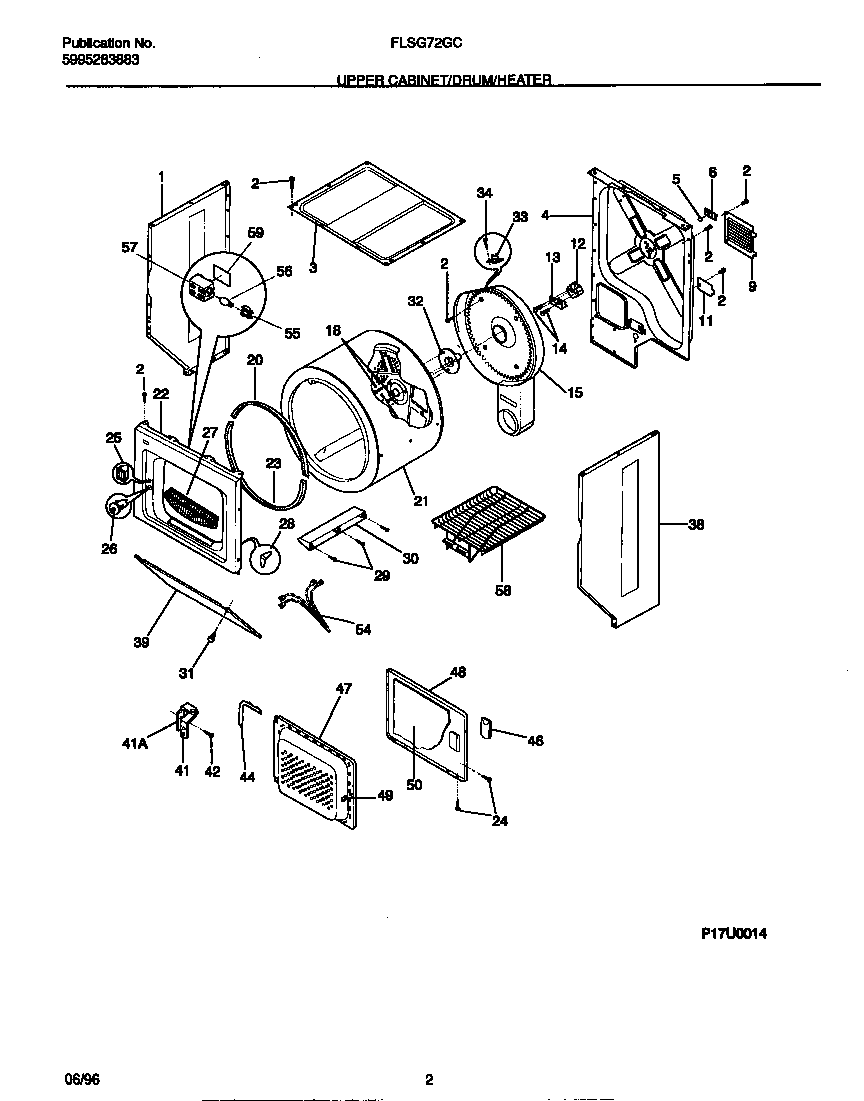 UPPER CABINET/DRUM/HEATER