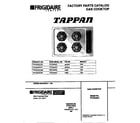 Tappan TPC3X3XCWA cover diagram