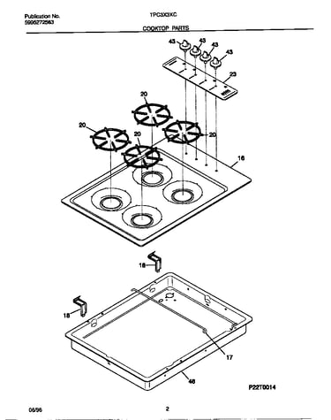 Cooktop parts