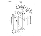 Frigidaire FRT18KREW0 cabinet diagram