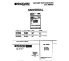 Universal/Multiflex (Frigidaire) MGF352SEWB cover diagram