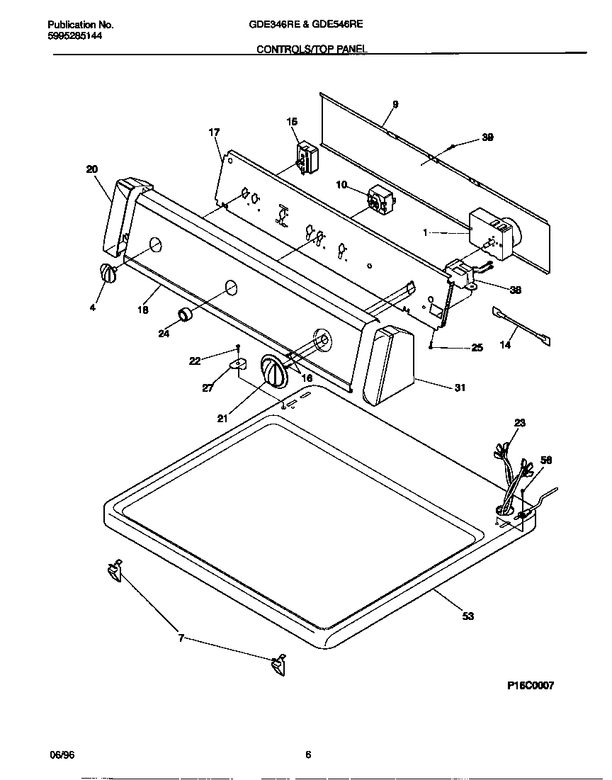 CONTROLS/TOP PANEL