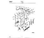 Frigidaire FRT22PRCW1 cabinet diagram