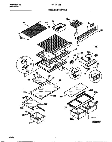 Shelves/controls