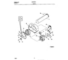 Universal/Multiflex (Frigidaire) MDG336RED0 motor diagram