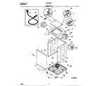Frigidaire FWX645NBS3 cabinet/top diagram