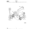 Universal/Multiflex (Frigidaire) MDG216RED0 motor diagram