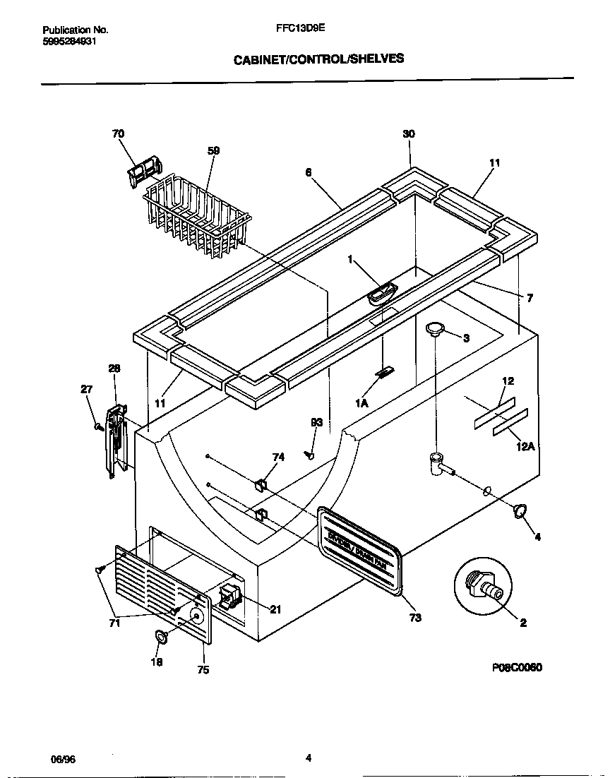 CABINET/CONTROL/SHELVES