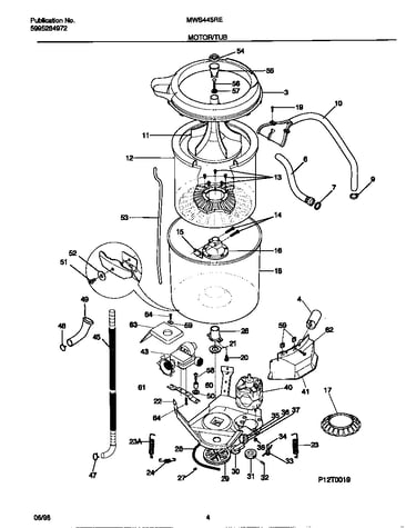 Motor/tub