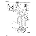 Universal/Multiflex (Frigidaire) MWX433RED0 cabinet/top diagram