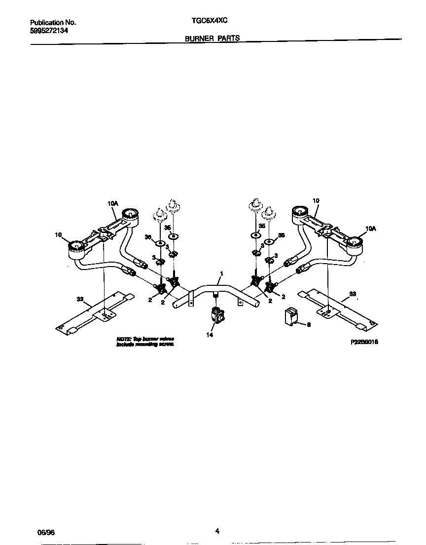 BURNER PARTS