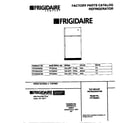 Frigidaire FRT20NGCW2 cover diagram