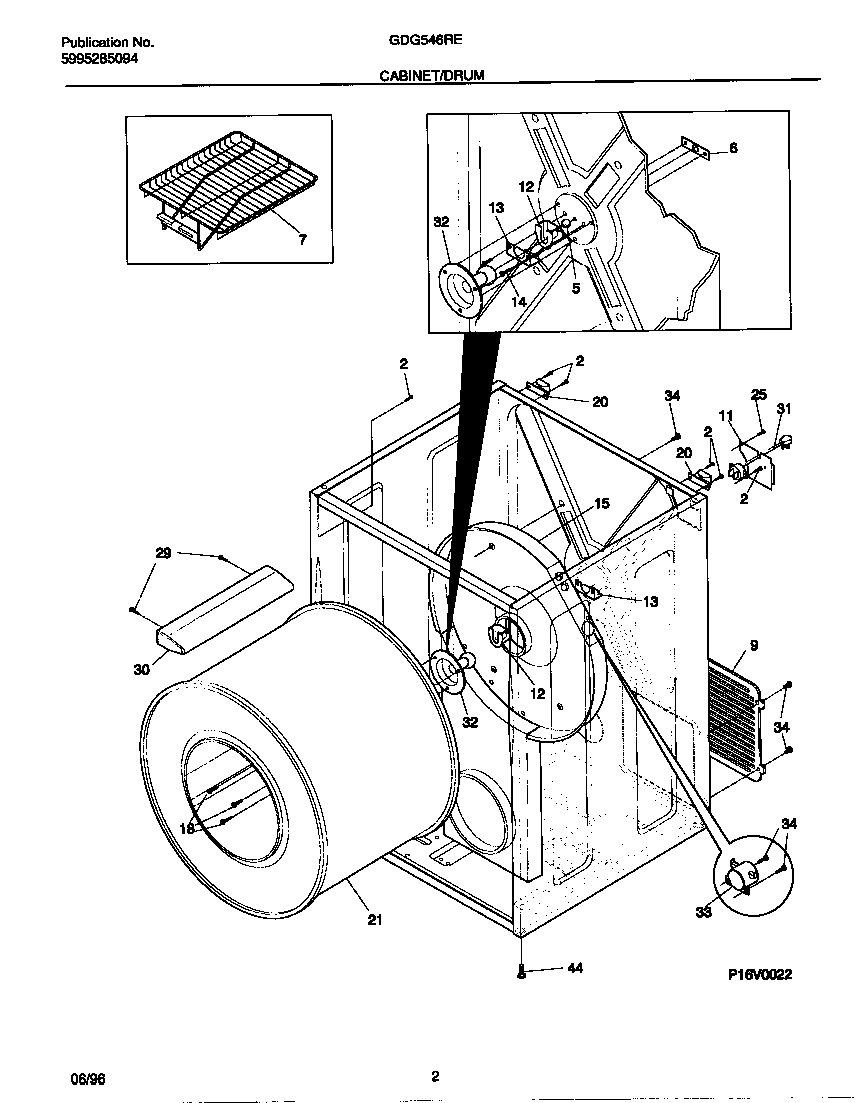 Cabinet/drum