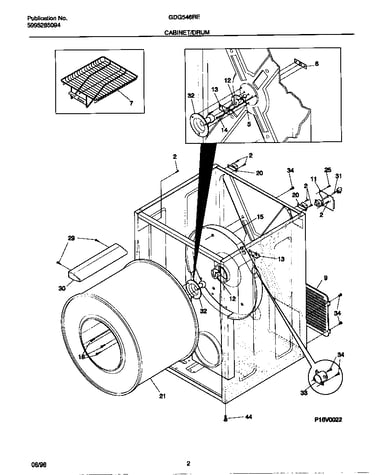 Cabinet/drum