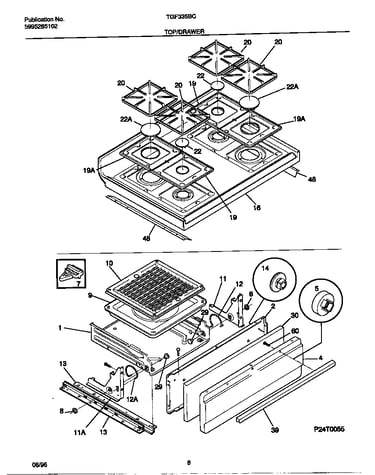 Top/drawer