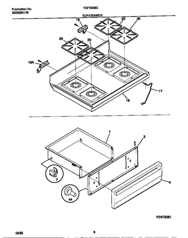 Top/drawer