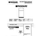 Frigidaire FRT18NRCW1 cover diagram