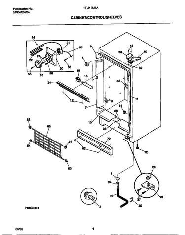 Cabinet/controls/shelves
