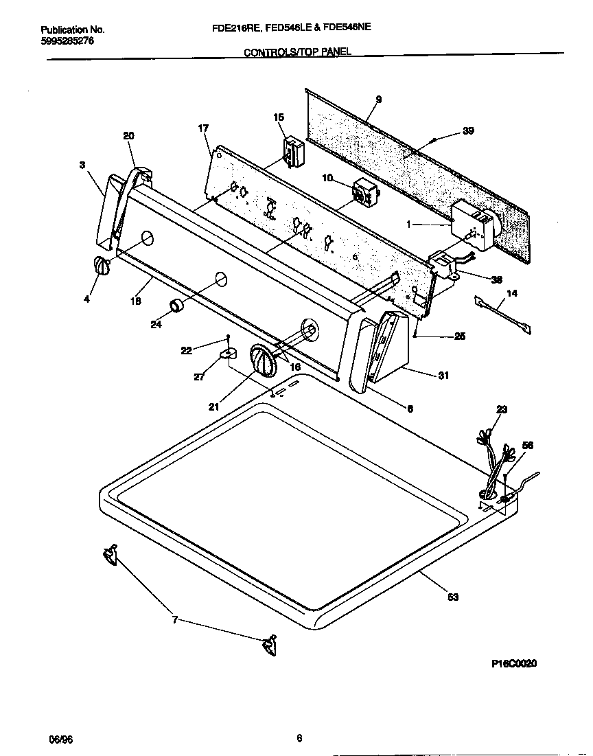 CONTROLS/TOP PANEL