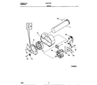 Universal/Multiflex (Frigidaire) MDE216RED0 motor diagram