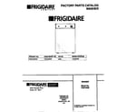 Frigidaire F22C445ES0 cover diagram