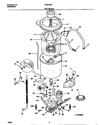 Motor/tub