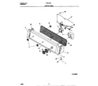 Frigidaire F22C445ES0 control panel diagram