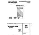 Universal/Multiflex (Frigidaire) MWX121REW0 cover diagram