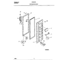 White-Westinghouse WRS20PRCW1 refrigerator door diagram