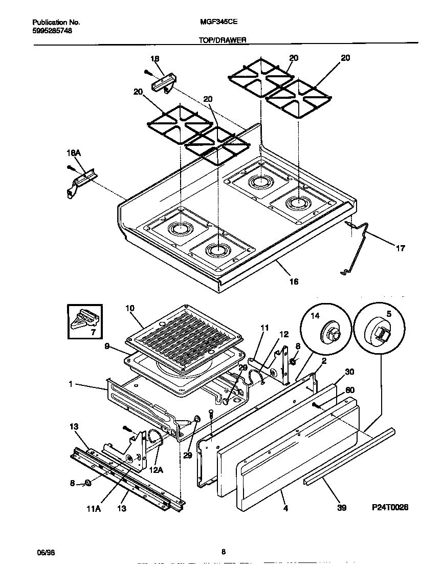 Top/drawer